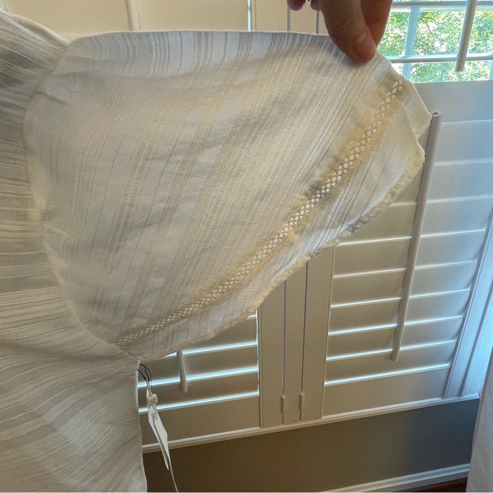 Caslon Women's white Short Sleeve Top - Picture 3 of 6